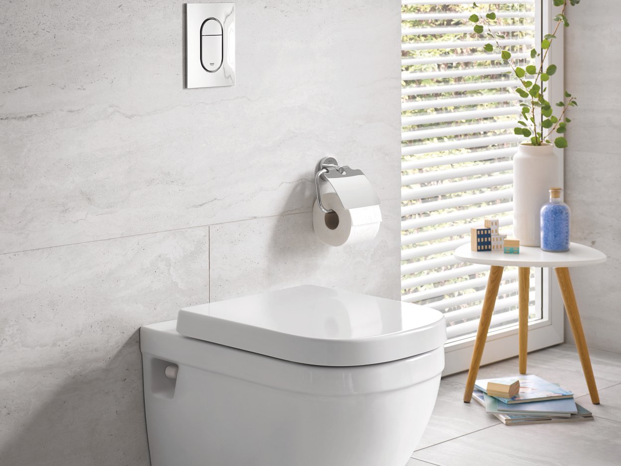 Toilet Flush Plates with an Elegant Finish GROHE GROHE