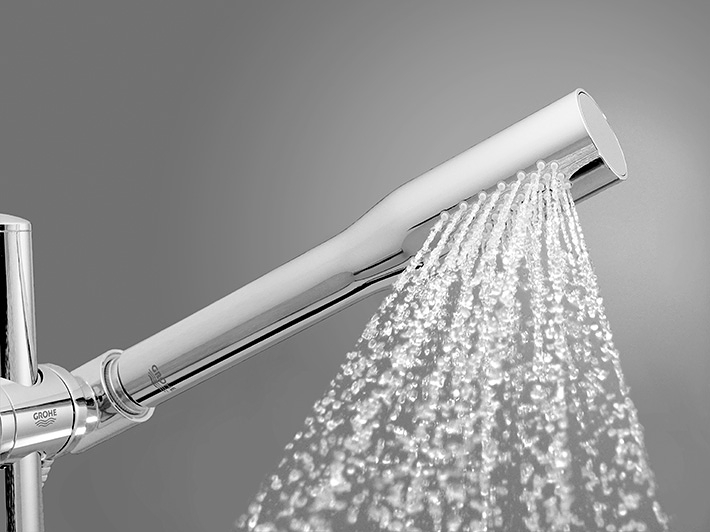 Hydrothérapie : douche de tête carrée Grohe Allure