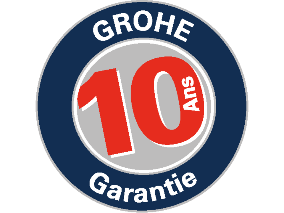 Garantie d'usine GROHE 10 ans