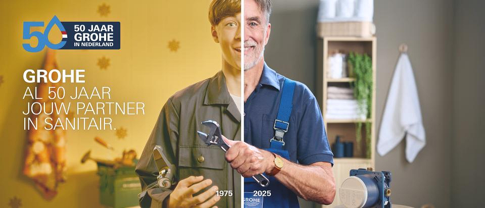 GROHE 50 jaar partner in sanitair winactie