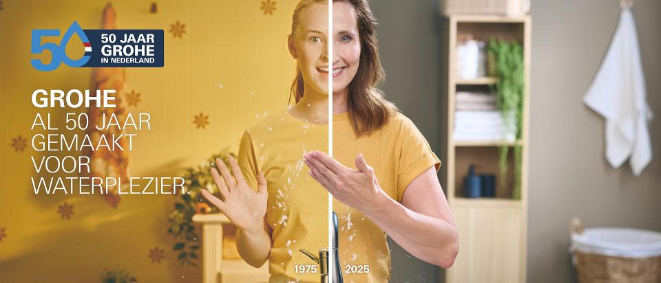 GROHE al 50 jaar waterplezier