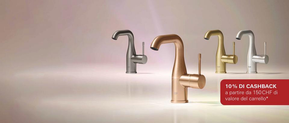 Palette di ricche texture e colori GROHE