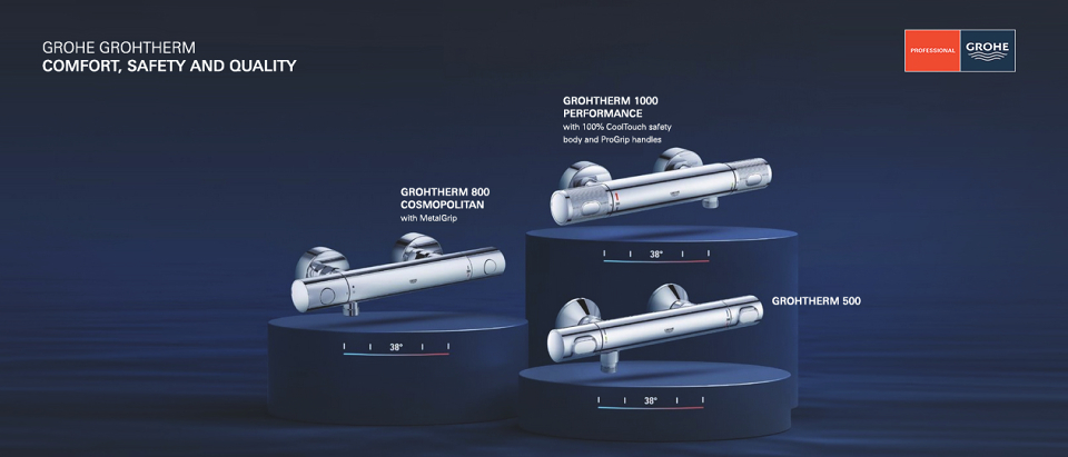 Termostática para ducha Grotherm 800 Grohe