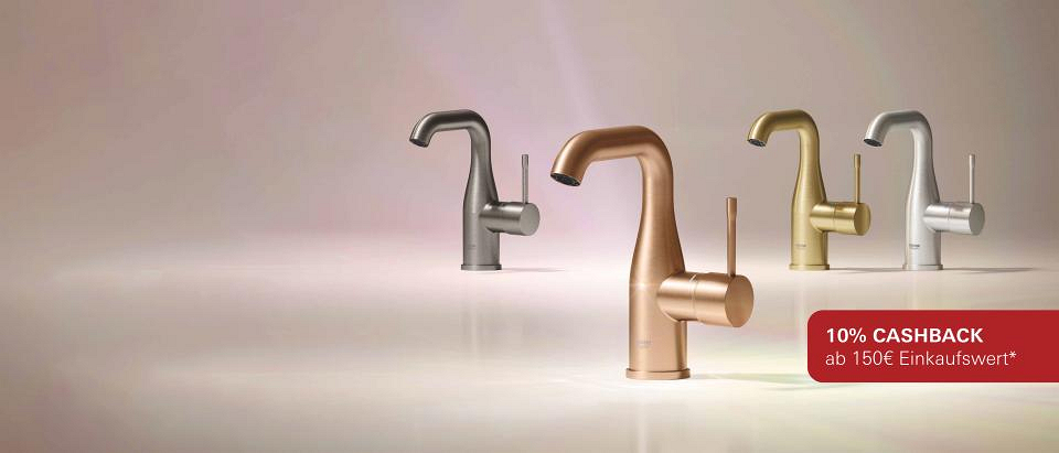 GROHE Palette mit reichen Texturen und bunten Farben