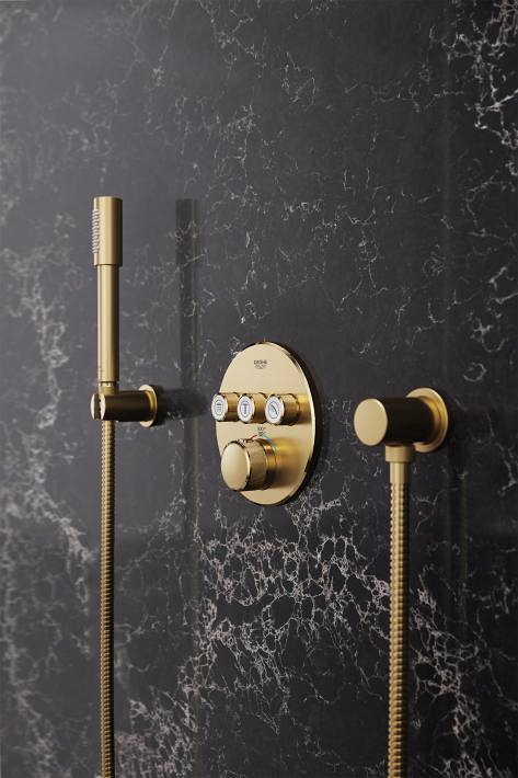 Doccino doccia Rainshower Aqua Stick in finitura dorata GROHE
