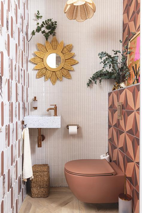 Terracotta Oasis toiletruimte