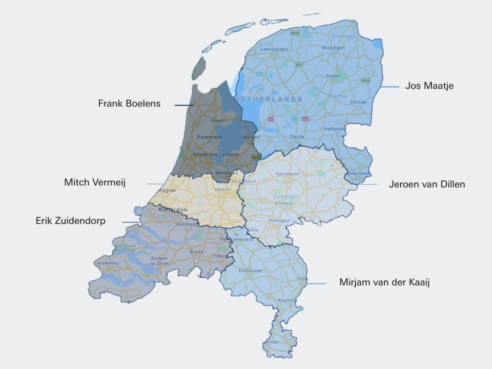 GROHE accountmanagers voor badkamer retailers