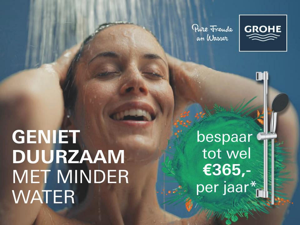 GROHE besparende douches 