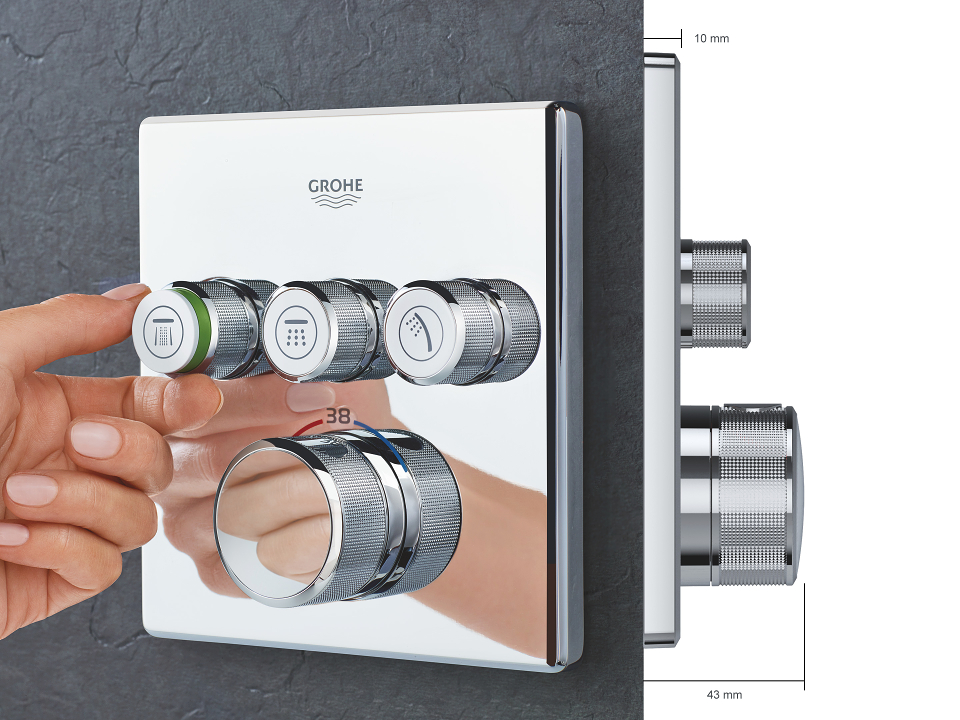 podtynkowa bateria termostatyczna GROHE SmartControl 