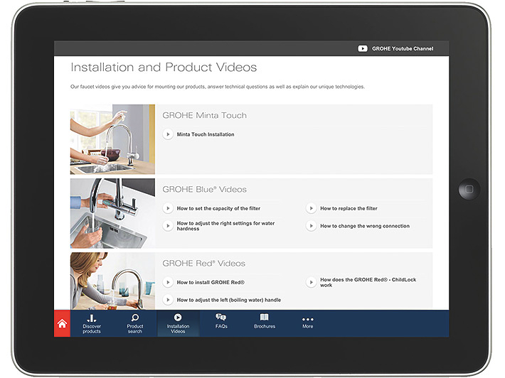 GROHE Pro Videos