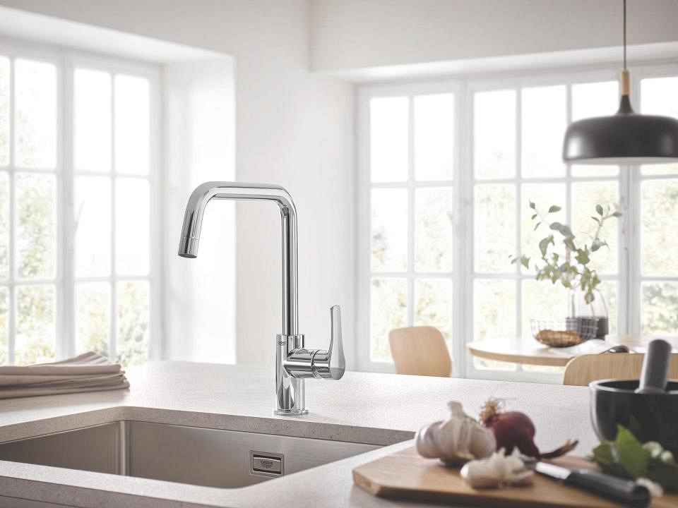 Rubinetto da lavello con bocca alta GROHE Eurosmart