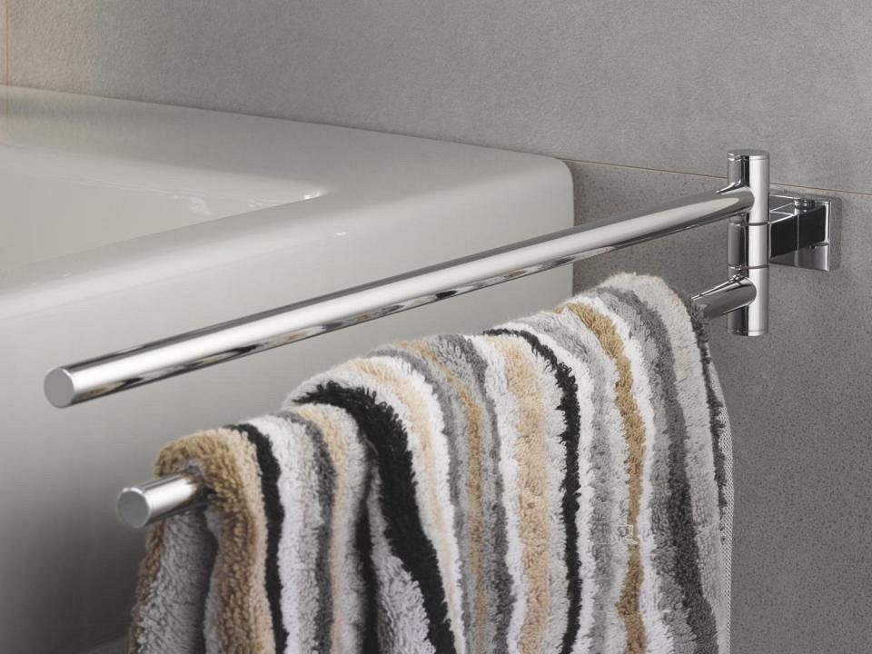 Porta salviette doppio GROHE Essentials Cube