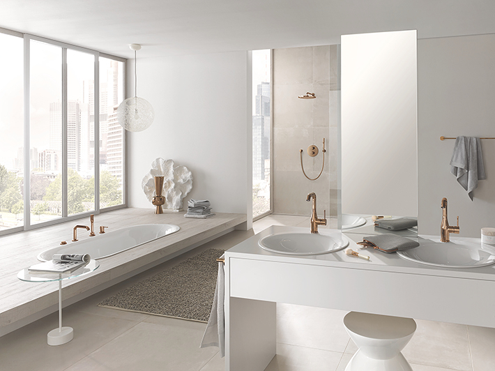Collection GROHE Warm sunset