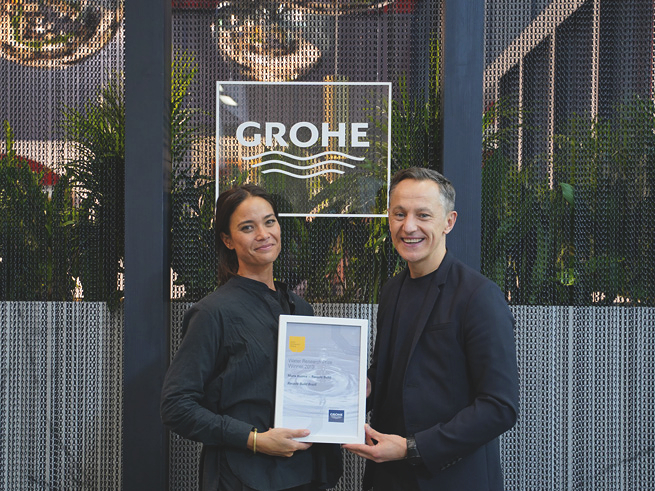 GROHE kent ‘Water Research Prize’ toe aan ‘Recycle Build Brazil’