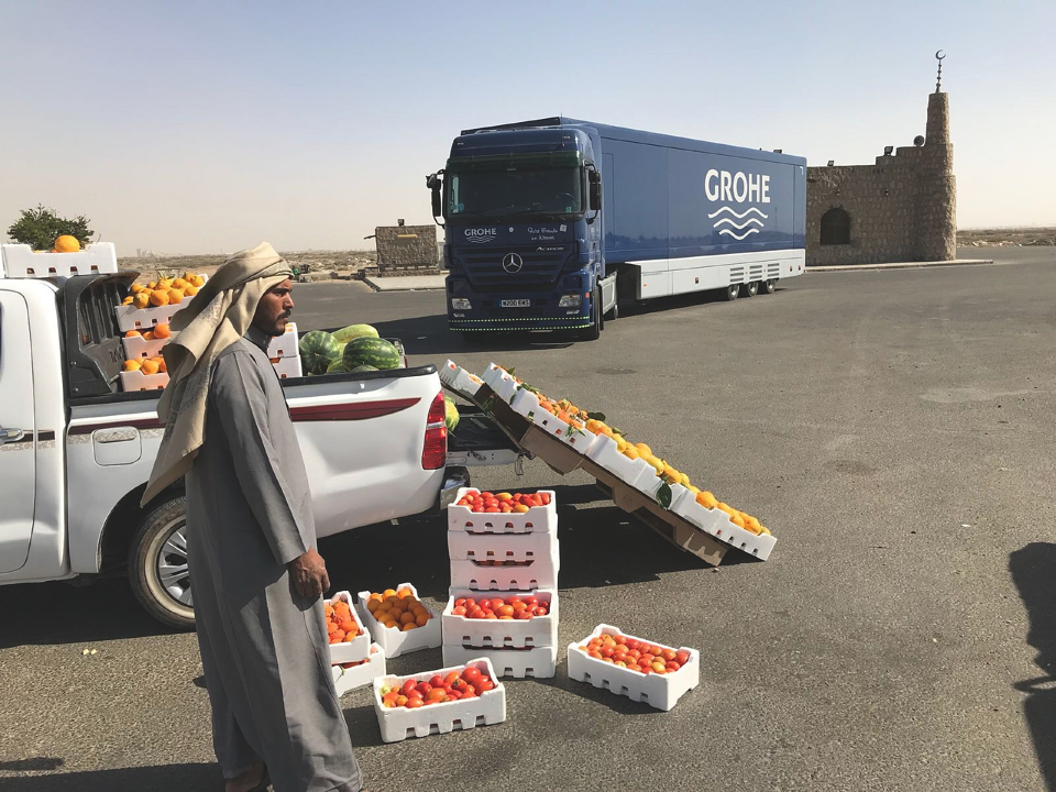  Truck in het Midden-Oosten