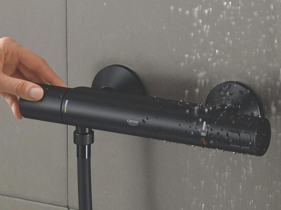 Matte Black thermostaat