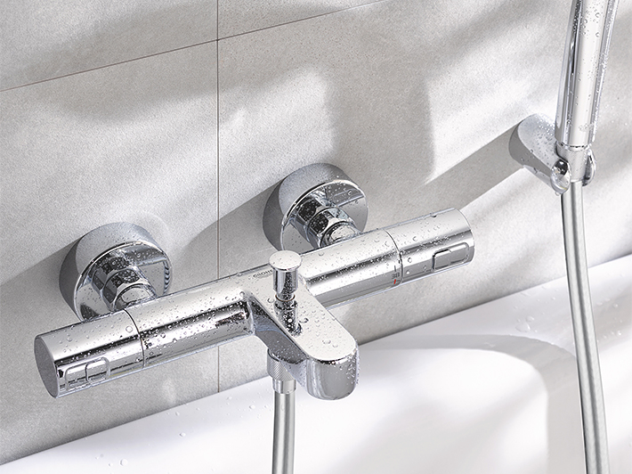 Installation guides Install a thermostatic bath/shower mixer GROHE 官方網站