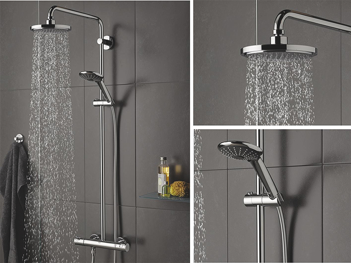 Douchesysteem installeren Installatievideo GROHE GROHE