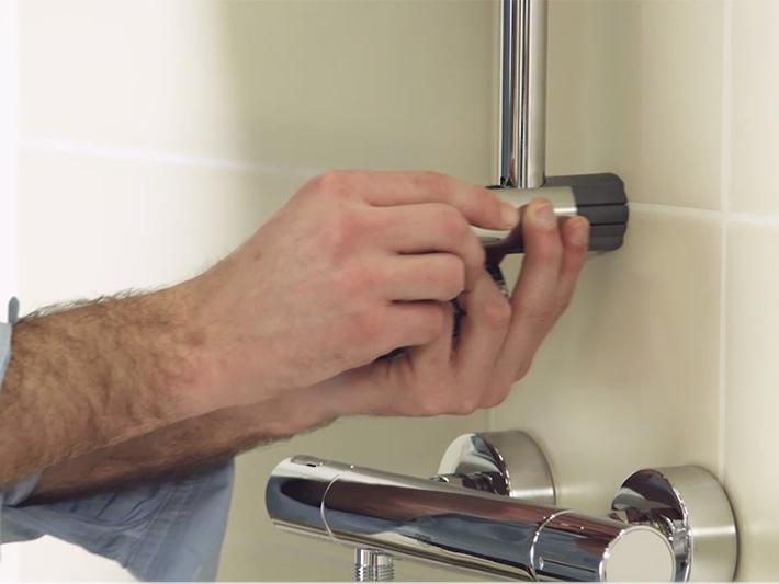 Installation guide Install a shower bar GROHE