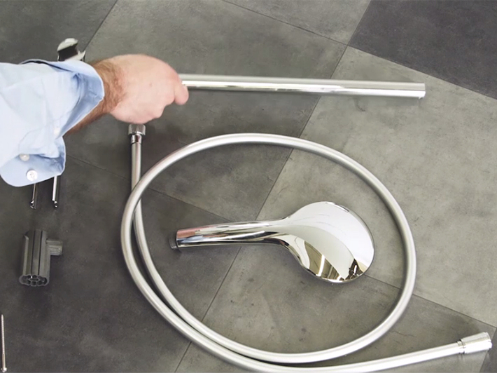 Installation guide Install a shower bar GROHE