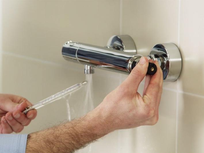 How to install a thermostatic shower