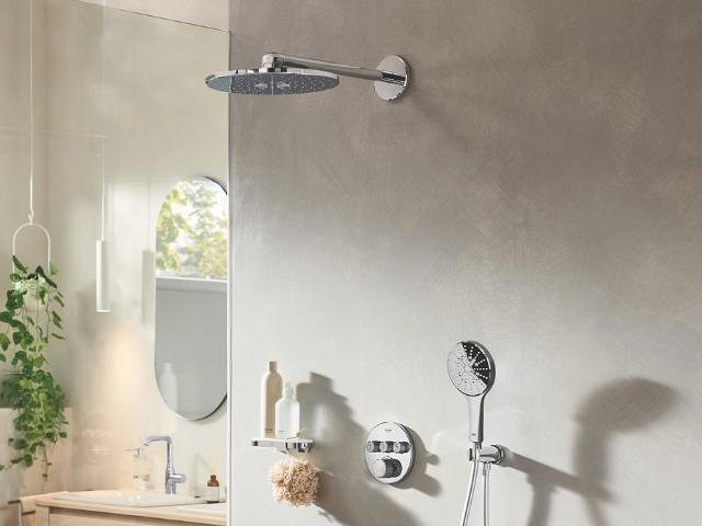 Podtynkowy system prysznicowy GROHE SmartControl