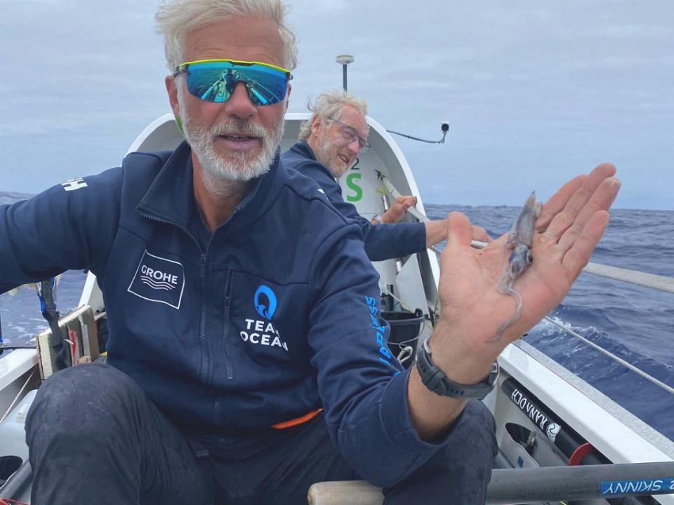 GROHE team Ocean inktvis gevangen