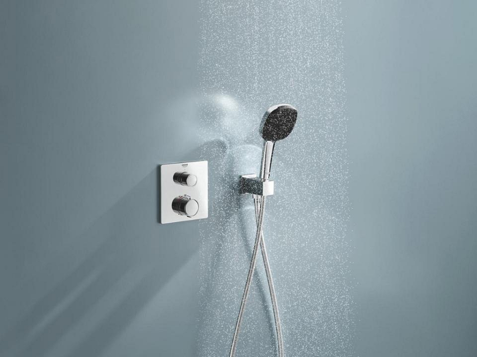 Waterbesparende douche