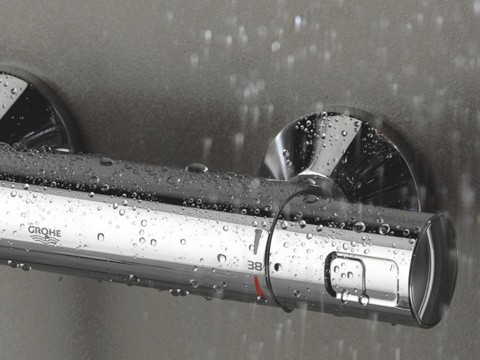 Waterbesparende thermostaat