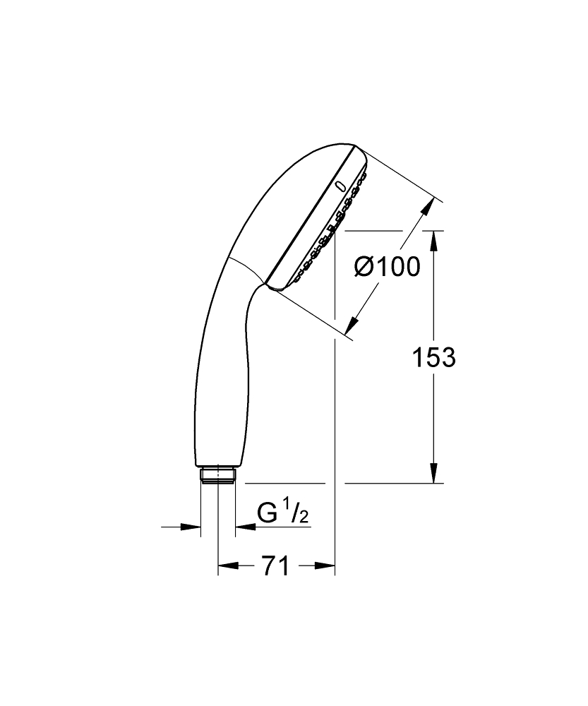 ЧертежGrohe Relexa (28796000)