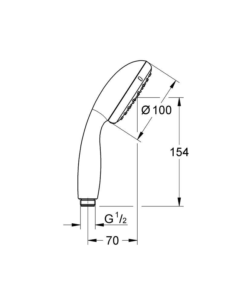 ЧертежGrohe Relexa (28796000)