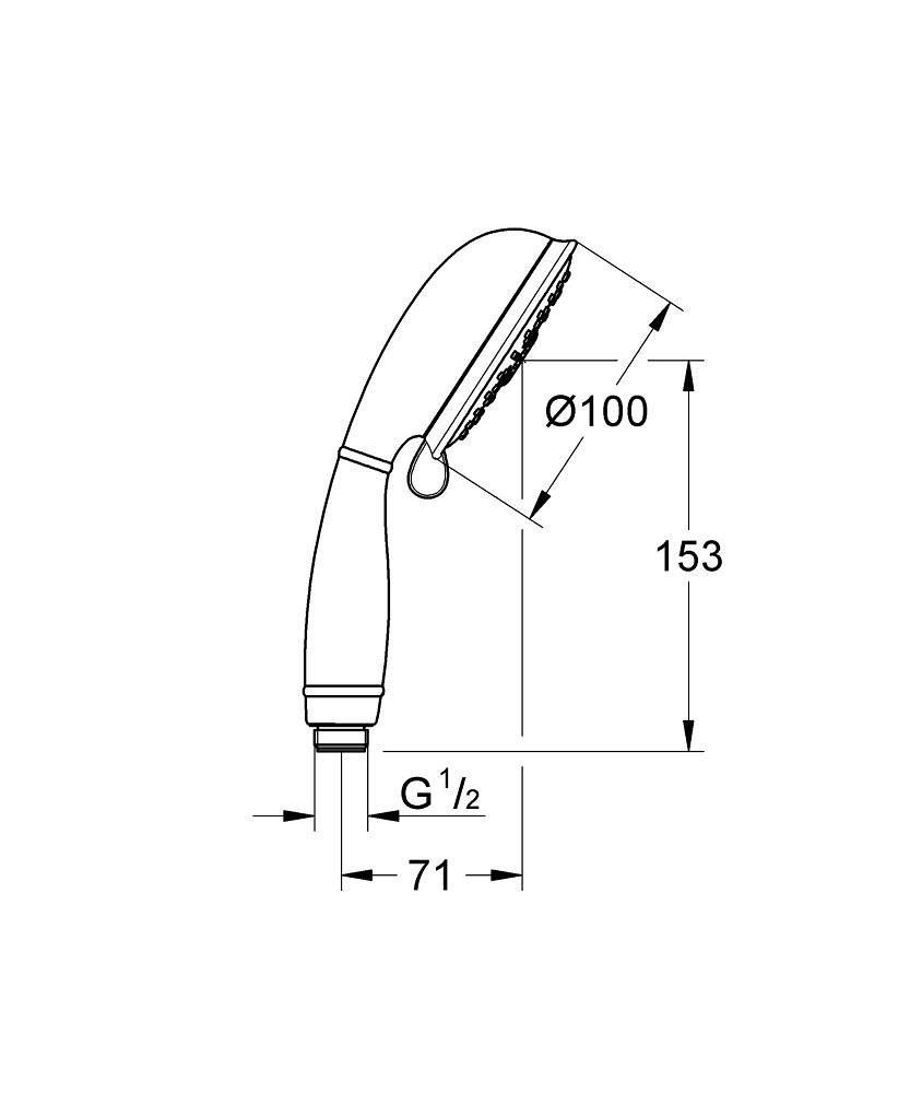 ЧертежGrohe Relexa (28964001)