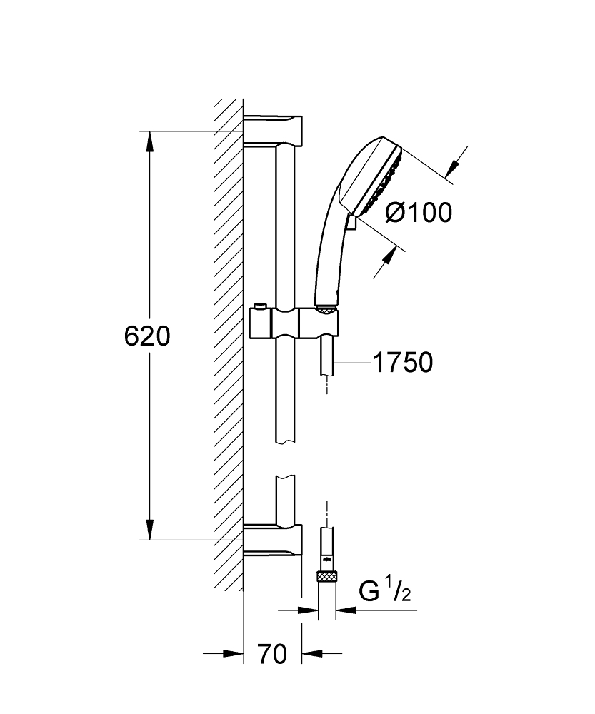 ЧертежGrohe Relexa (28964001)