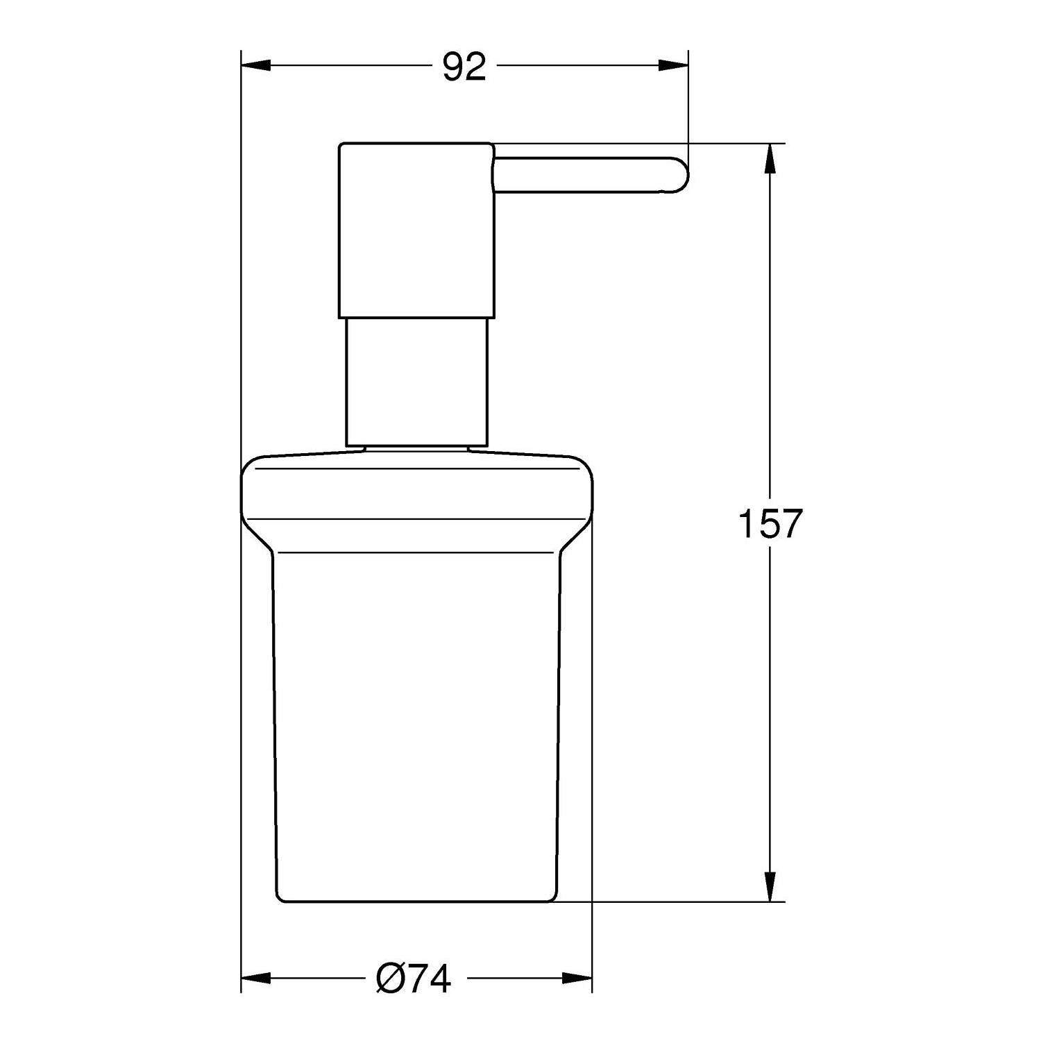 Start - Soap Dispenser - Chrome 2