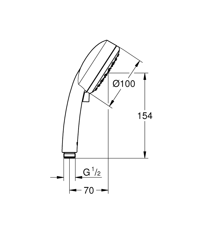 ЧертежGrohe Relexa (28796000)