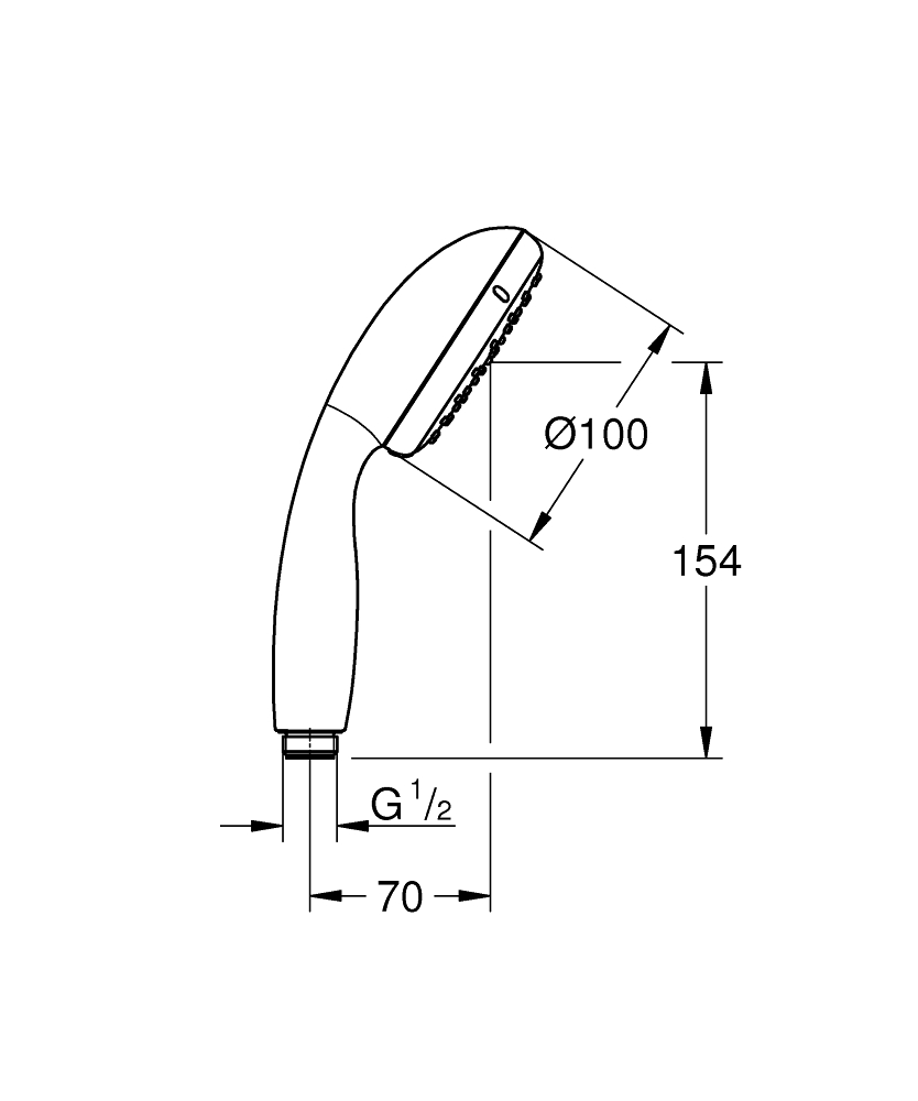 ЧертежGrohe Relexa (28796000)