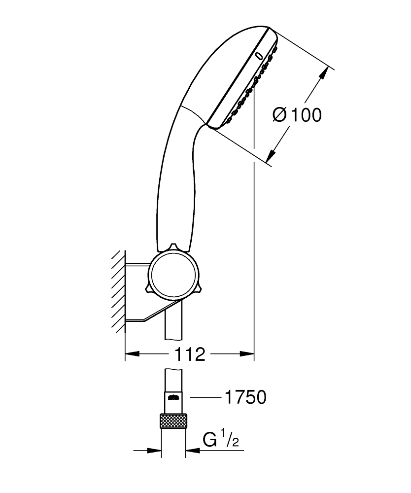 ЧертежGrohe Relexa (28964001)
