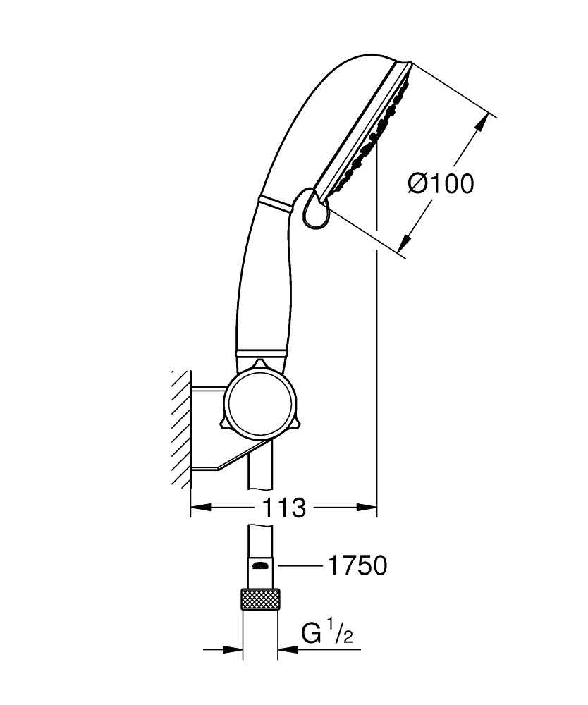 ЧертежGrohe Relexa (28964001)