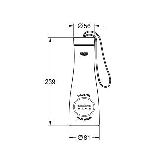 GROHE Blue Thermo bottle