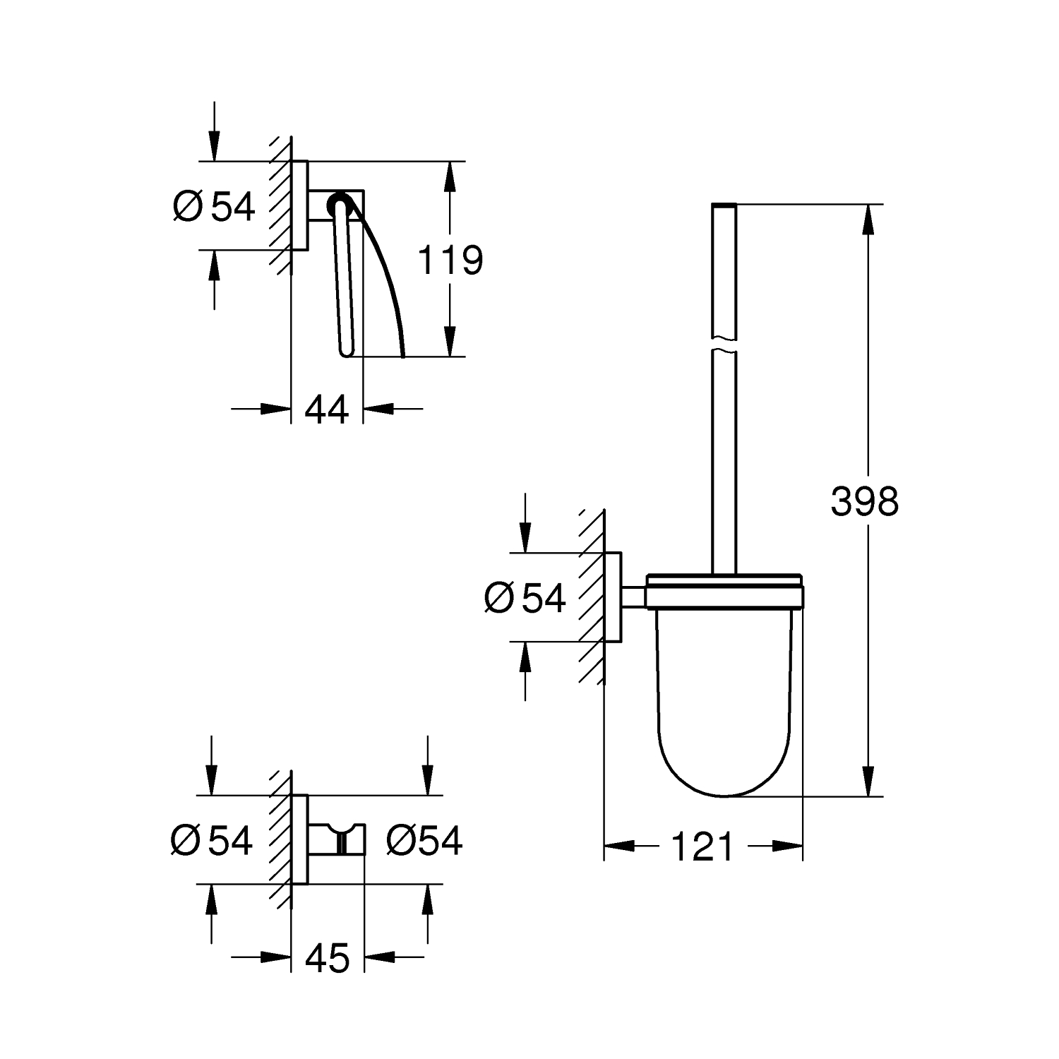 Start - 3-in-1 City Restroom Accessories Set - Supersteel 2