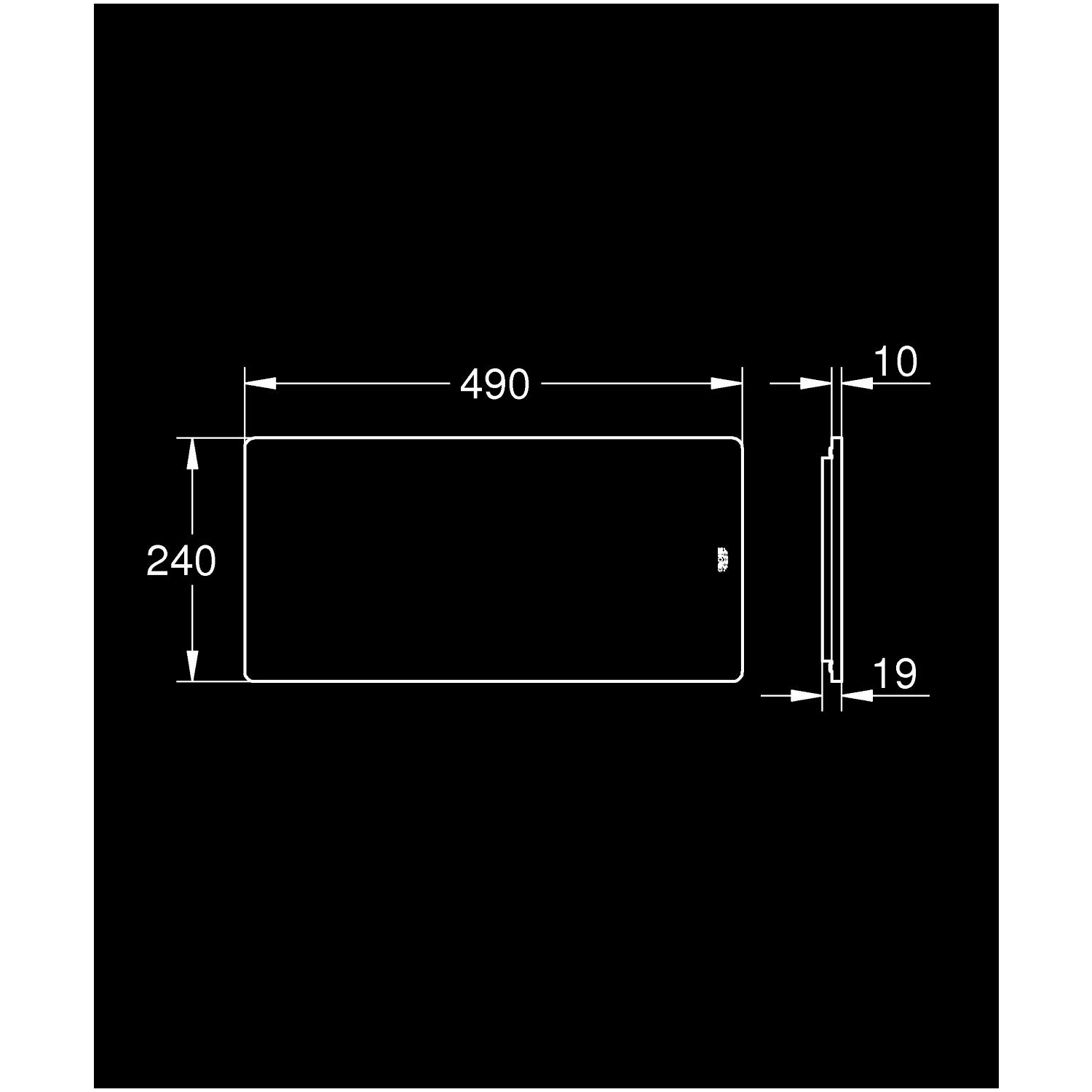 Tagliere in legno Taglia S 3