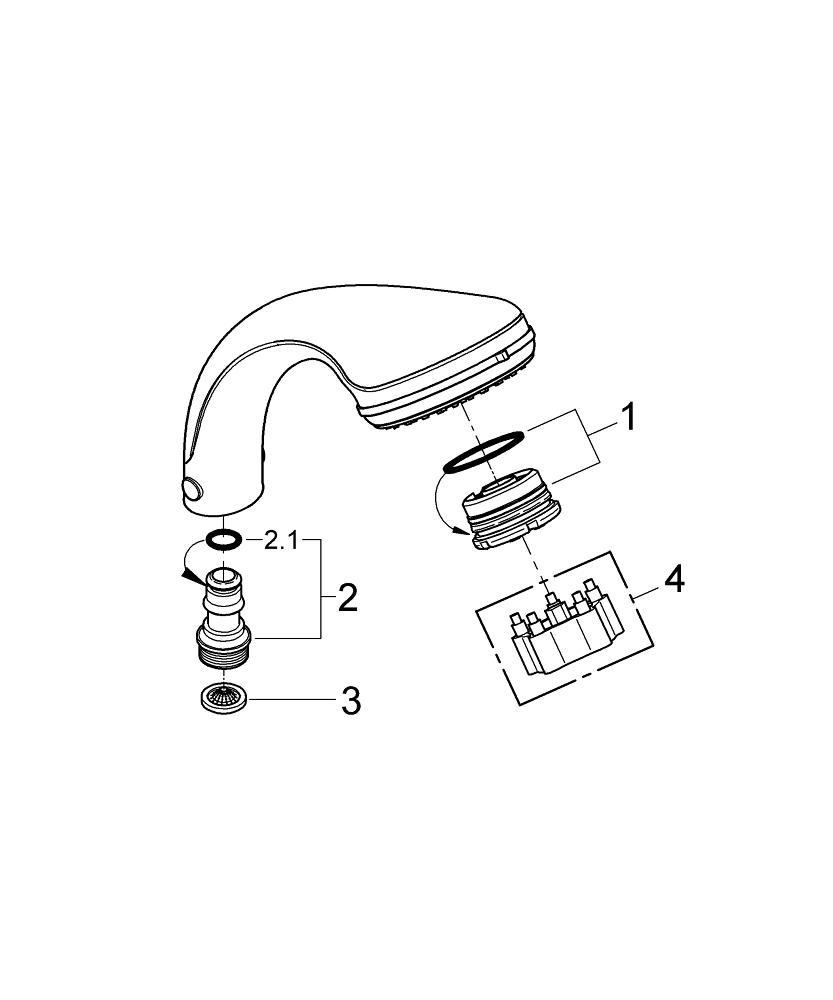 Relexa Plus 80 Top 4 Hand shower 4 sprays GROHE 官方網站