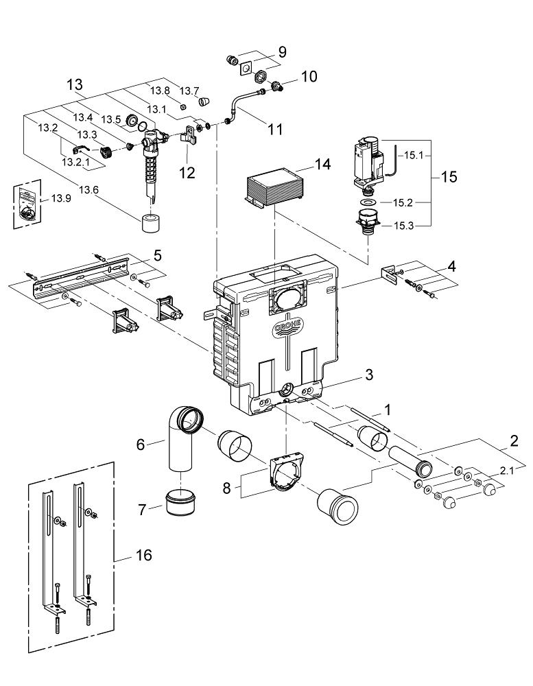 Uniset for WC | GROHE