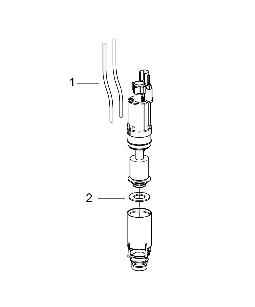 Dual Flush discharge valve AV1 | GROHE