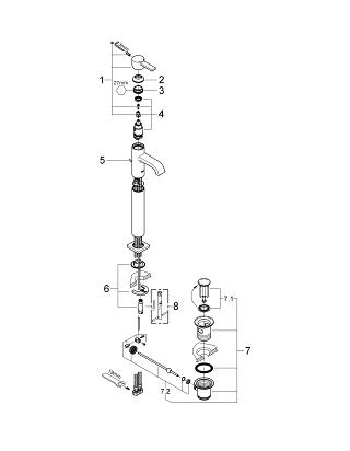 Allure Single-lever basin mixer | GROHE