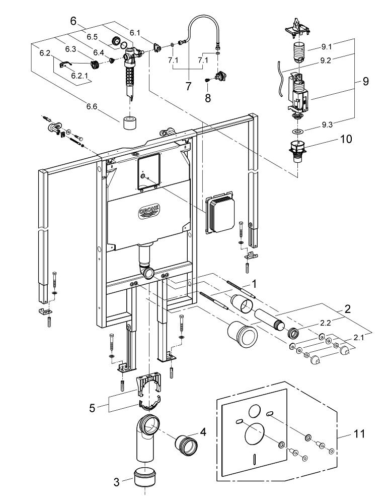 Reglage Chasse D Eau Grohe Rapid Sl