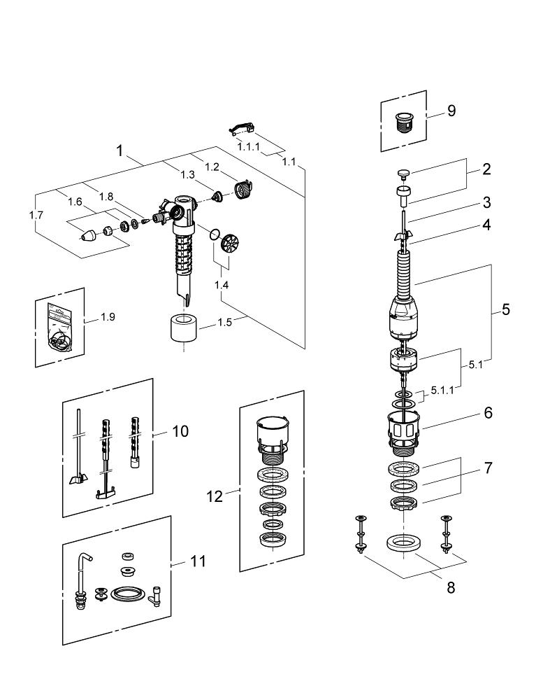 Austauschgarnitur | GROHE