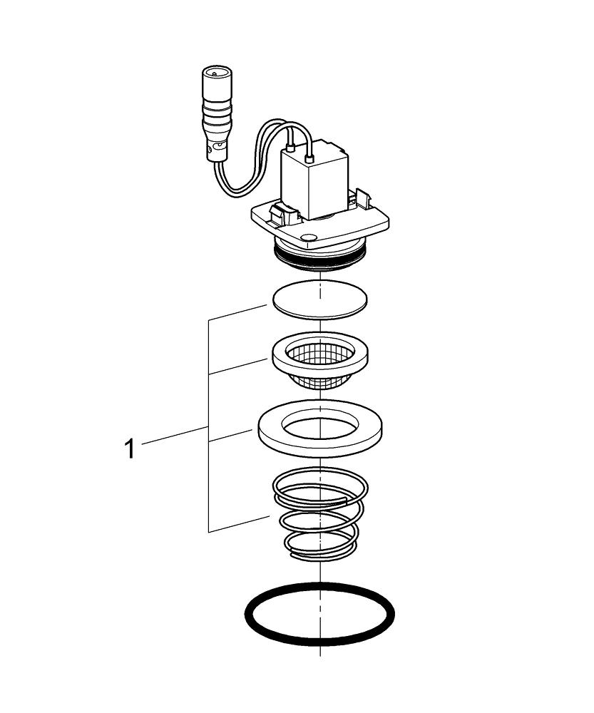 GROHE Magnetventil 42479 In Chrom - Original Ersatzteil
