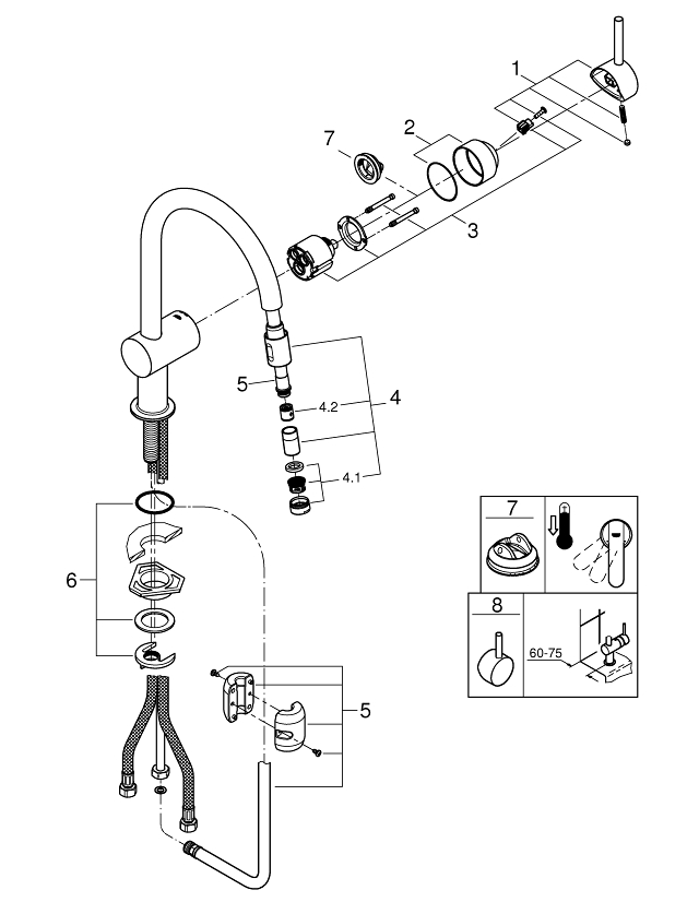 Minta Single-lever sink mixer 1/2″ | GROHE