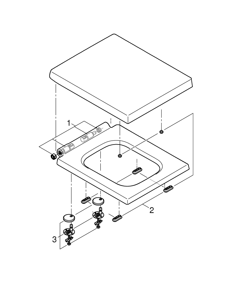 Réparer Frein De Chute Abattant Wc Grohe